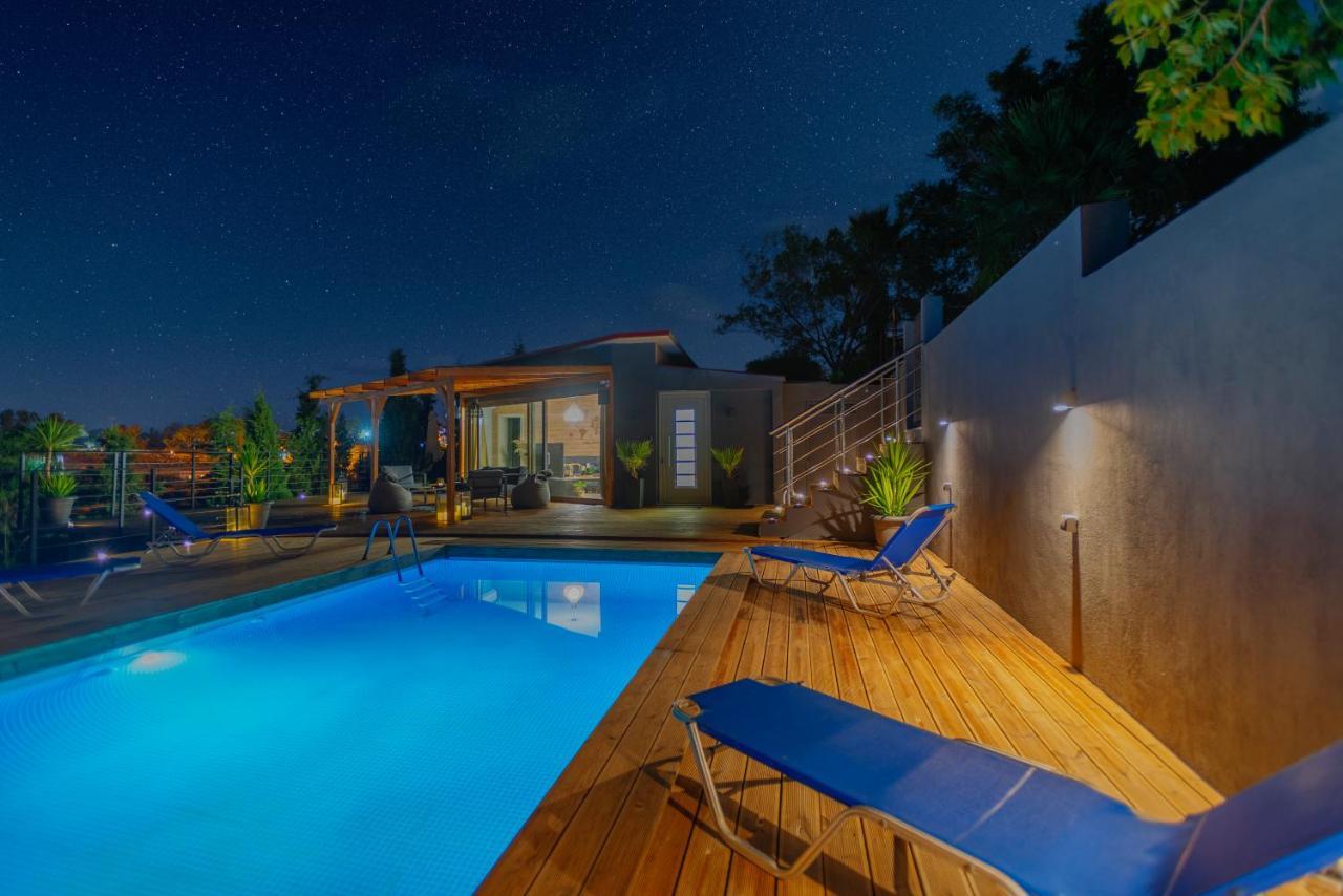 Private Pool Villa Ggki Skepasti ภายนอก รูปภาพ